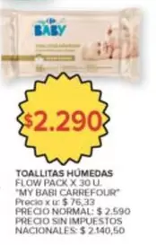 Flow - TOALLITAS HÚMEDAS