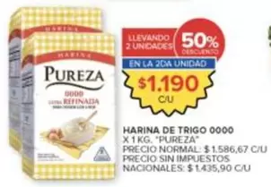 Pureza - HARINA DE TRIGO 0000 REFINADA