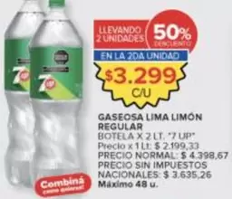 X$ - GASEOSAS LIMA LIMÓN REGULAR