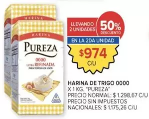 Pureza - HARINA DE TRIGO 0000