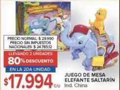 JUEGO DE MESA ELEFANTE SALTARI