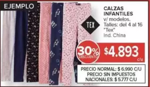 CALZAS INFANTILES