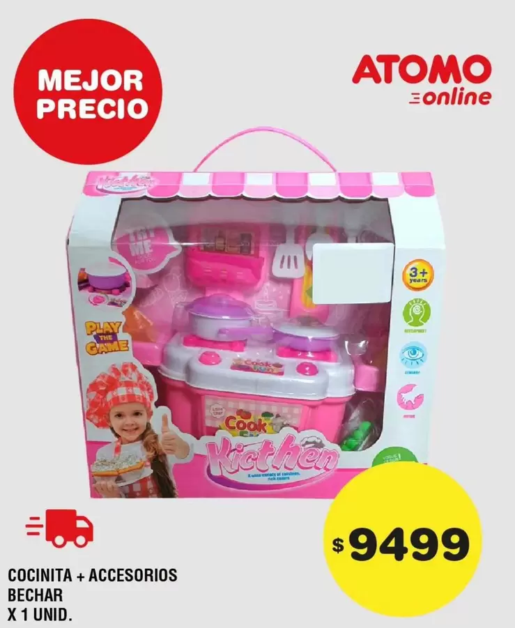 Atomo - Cocinita + Accesorios Bechar