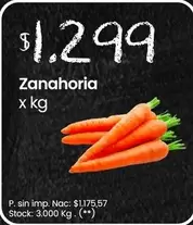 X$ - Zanahoria