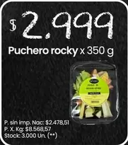 X$ - Puchero rocky