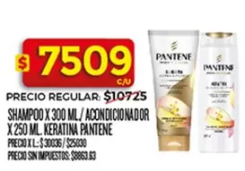 Pantene - SHAMPOO X 300 ML / ACONDICIONADOR X 250 ML