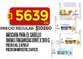 Dove - MASCARA PARA EL CABELLO