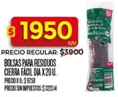 Dia - BOLSAS PARA RESIDUOS CIERRA FÁCIL