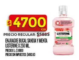Listerine - ENJUAGUE BUCAL