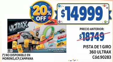 Off - PISTA DE 1 GIRO 360 Cód.90283