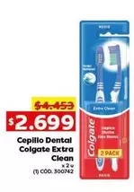 Colgate - Cepillo Dental Extra Clean (1) CÓD. 300742
