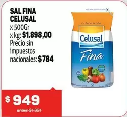 Celusal - SAL FINA