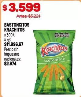 Krachitos - BASTONCITOS KRACHITOS