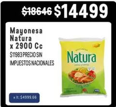 Natura - Mayonesa