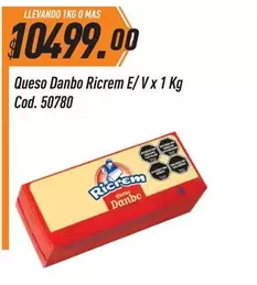 Mas - Queso Ricrem E/ V x 1 Kg Cod. 50780