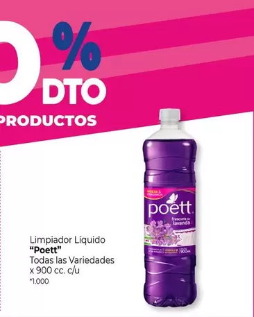 Poett - Limpiador Líquido Productos