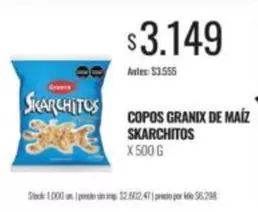 Granix - COPOS DE MAÍZ SKARCHITOS