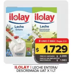 Ilolay - Leche Entera
