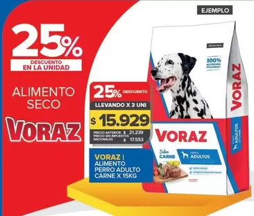 Voraz - Alimento Perro Adulto Carne