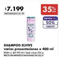 Elvive - Shampoo