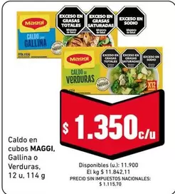 Maggi - Caldo en cubos
