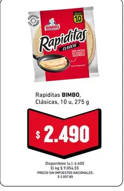 Bimbo - Rapiditas Clásicas