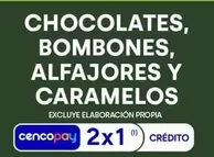 CHOCOLATES, BOMBONES, ALFAJORES Y CARAMELOS