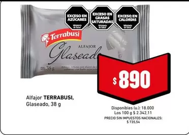 Terrabusi - Alfajor Glaseado