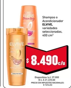 Elvive - Shampoo o Acondicionador