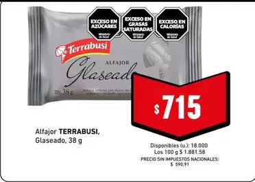 Terrabusi - Alfajor Glaseado