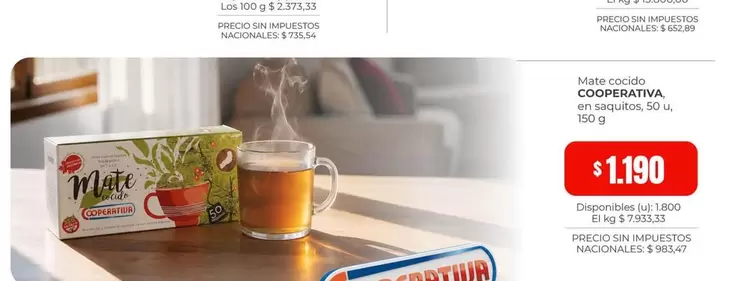 Mate cocido