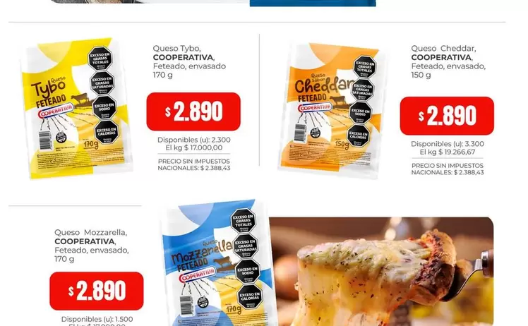 Queso Tybo Cooperativa