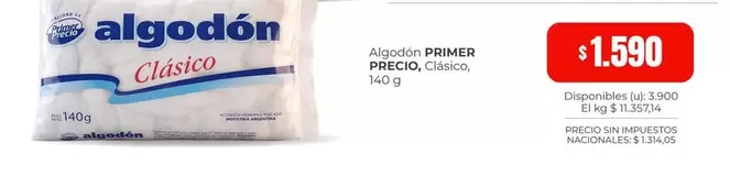 Primer - Algodón Clásico
