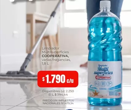 Coperativa - Limpiador Multisuperficies