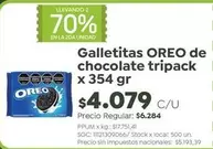 Oreo - Galletitas de chocolate tripack