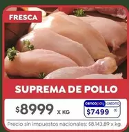 X$ - SUPREMA DE POLLO