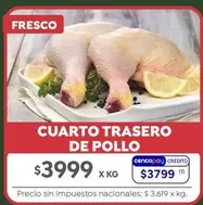 X$ - CUARTO TRASERO DE POLLO