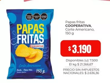 Papas fritas