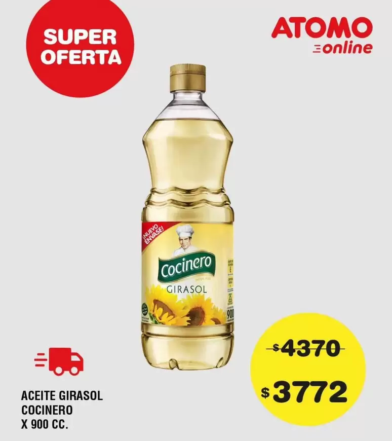 Cocinero - ACEITE DE GIRASOL
