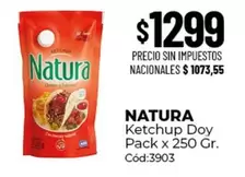 Natura - Ketchup Doy Cód:3903