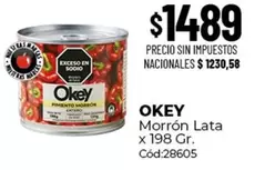 Okey - Morrón Lata