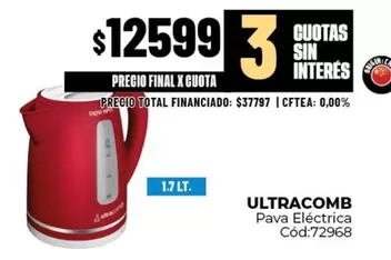 Ultracomb - Pava Eléctrica Cód:72968
