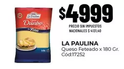 La paulina - Queso Feteado