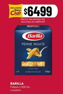 Barilla - PENNE RIGATE