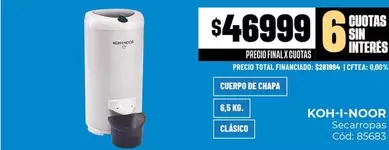 Koh-i-noor - Secarropas C
uevo 85683