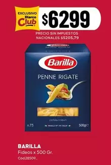 Barilla - PENNE RIGATE
