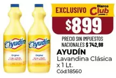 X$ - Lavandina Clásica x 1 Lt. Cód:18560
