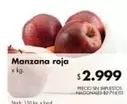 X$ - Manzana roja