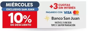 Miércoles Exclusivo San Juan