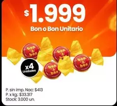 Bon o Bon - Unitario